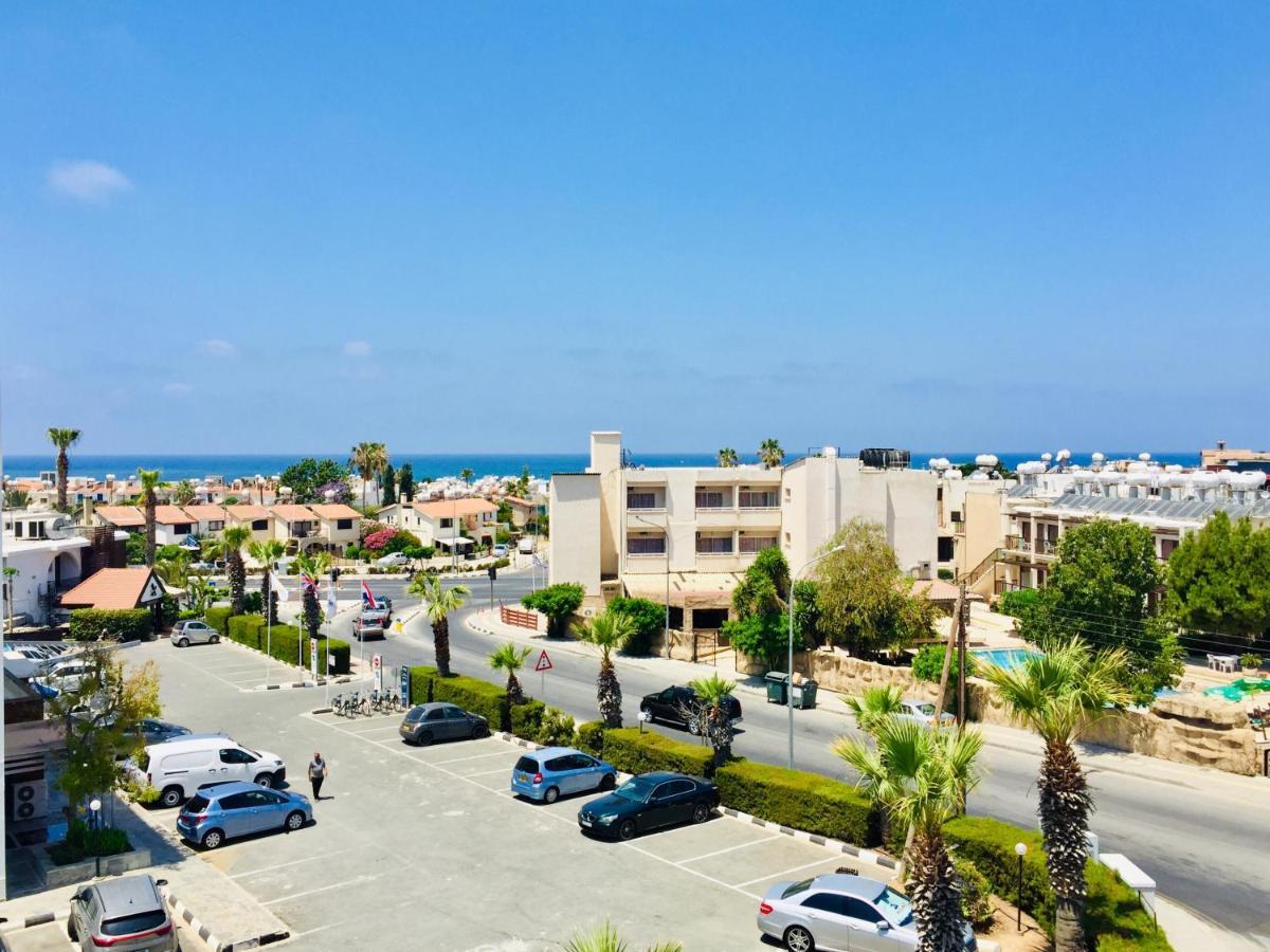 Sunset Seaview Studio Apartment Paphos Ngoại thất bức ảnh