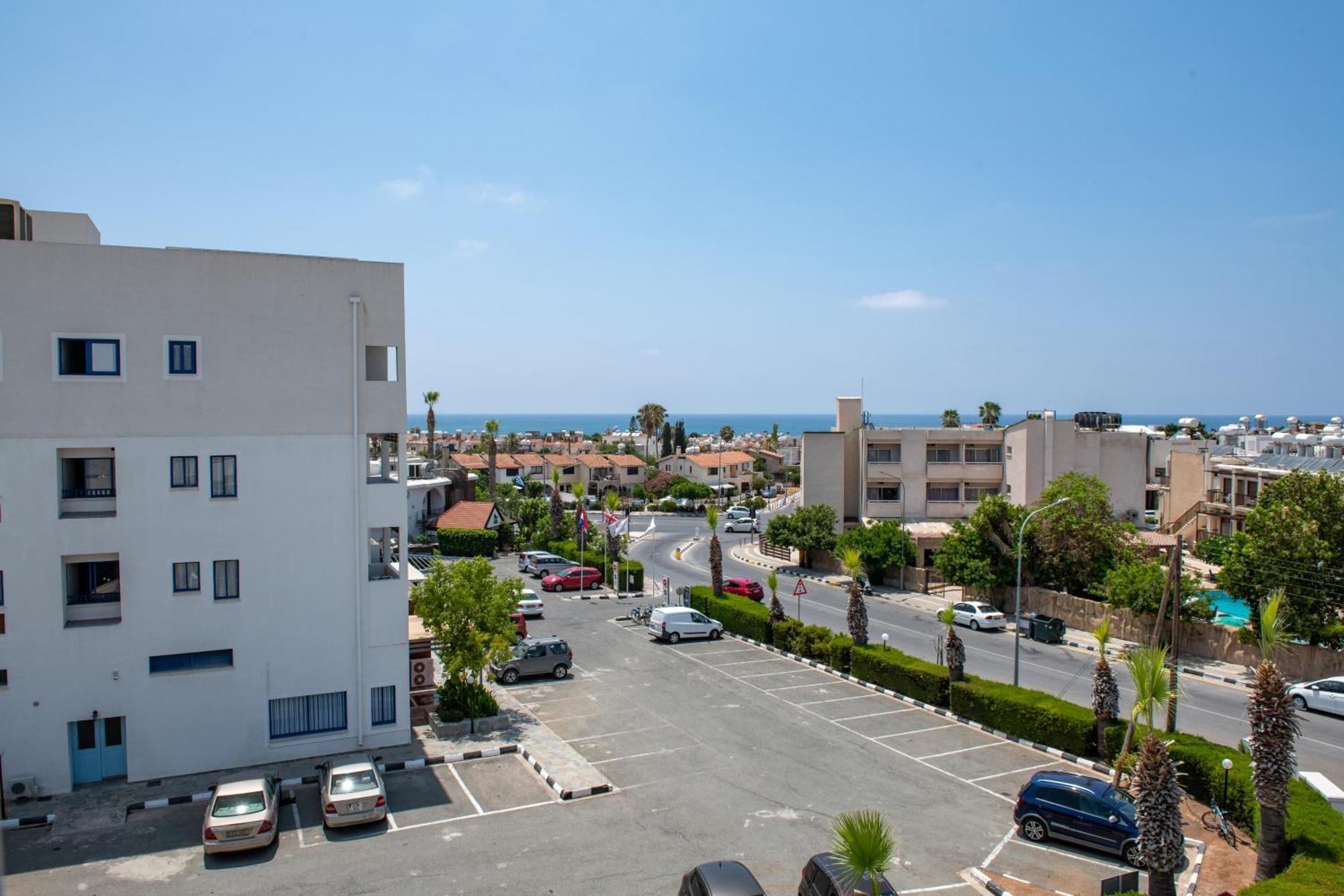 Sunset Seaview Studio Apartment Paphos Ngoại thất bức ảnh